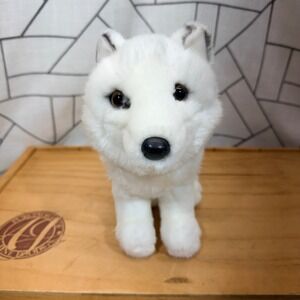 Douglas Arctic Fox Plush 12" White Excellent Realistic Stuffed Animal 1893